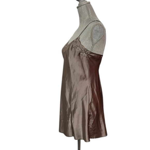 Vintage Victoria’s Secret Satin & Lace Babydoll Dress - Picture 7 of 14